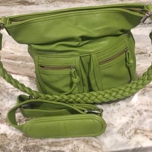 Epiphanie Lyric Camera Bag in Olive Green